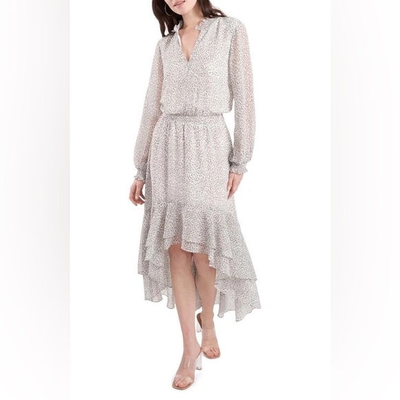 NWT 1.state Serene Animal Print Dress - Picture 2 of 6